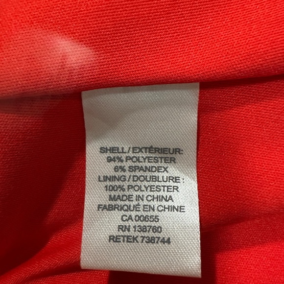 RW&CO Red Sheath Midi Dress Sleeveless Halter fits (M/S) - Picture 10 of 13